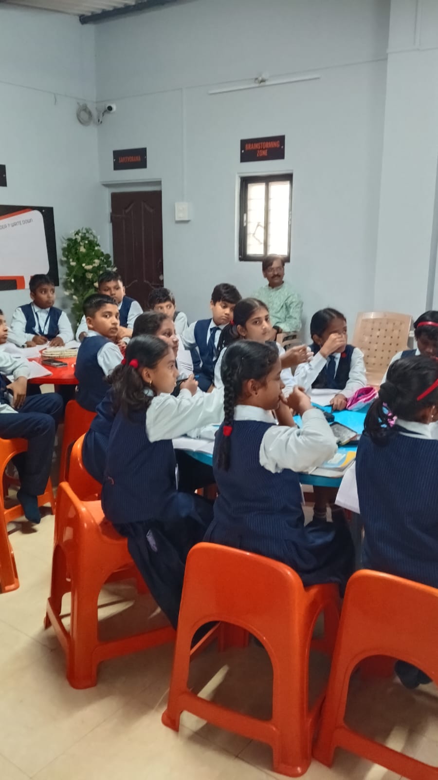 Students Enjoying Robotics Activities In Robotics Lab